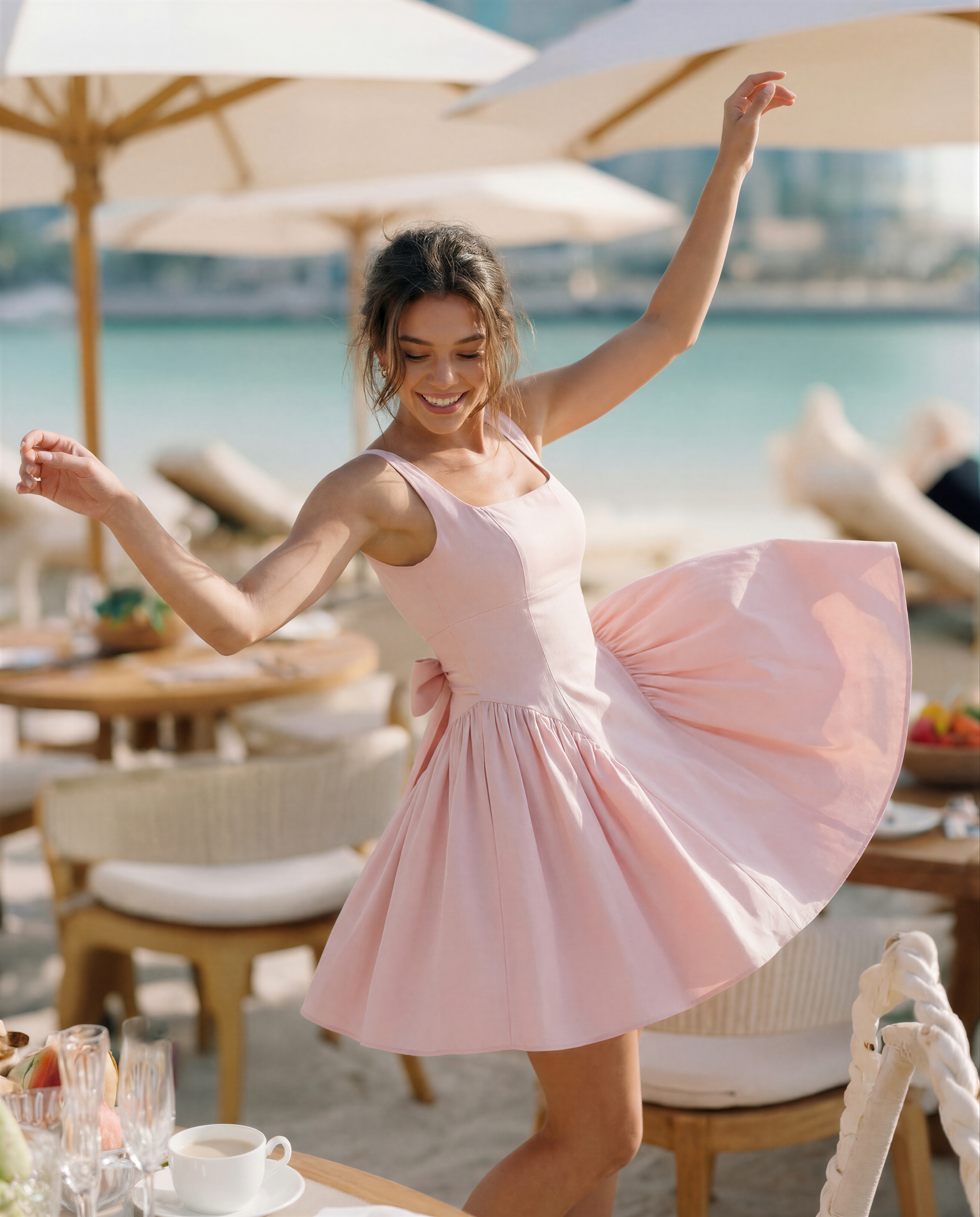 Pink Ava Bow