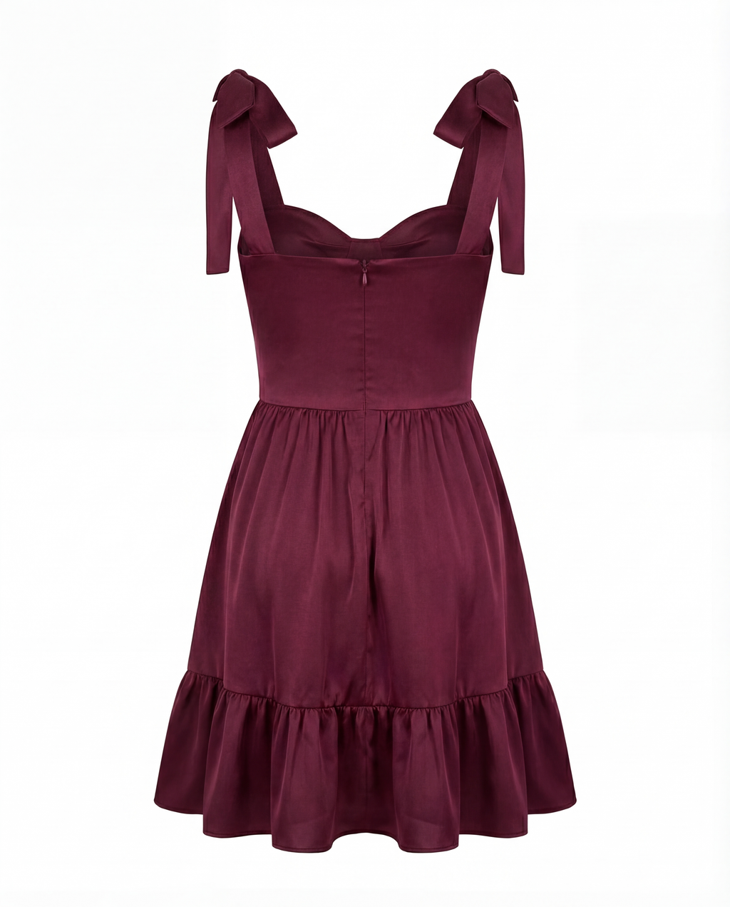 Burgundy Elise Bow